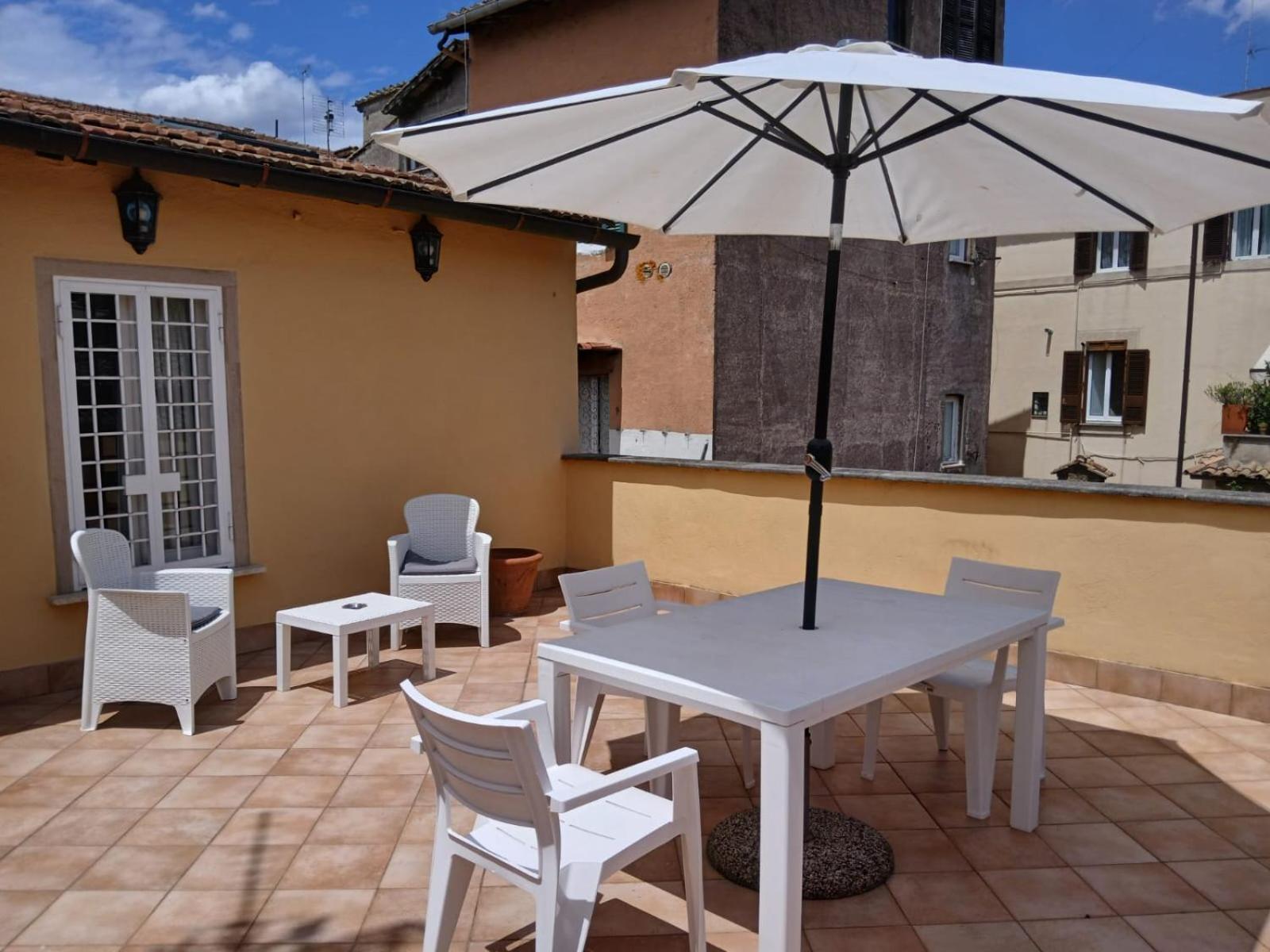 Attico Con Terrazza Santa Cecilia Apartamento Roma